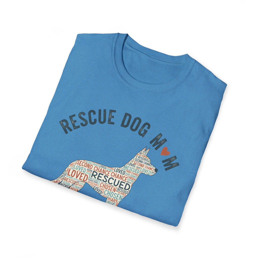 Rescue Dog Mom T-Shirt