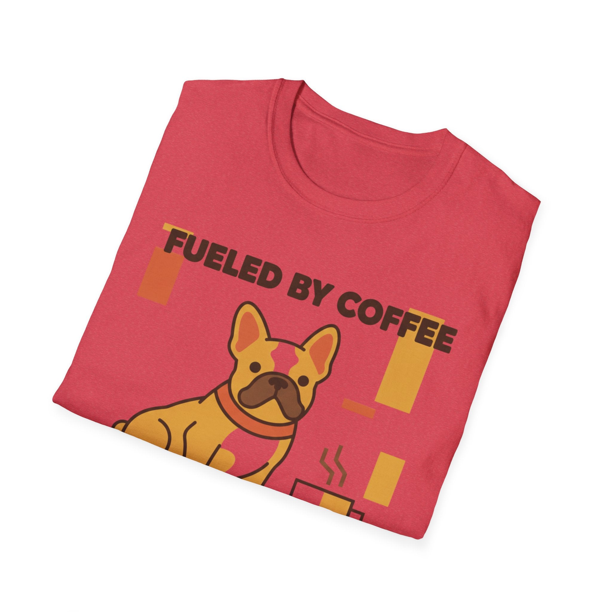 Fueled By Coffee & French Bulldog T-Shirt