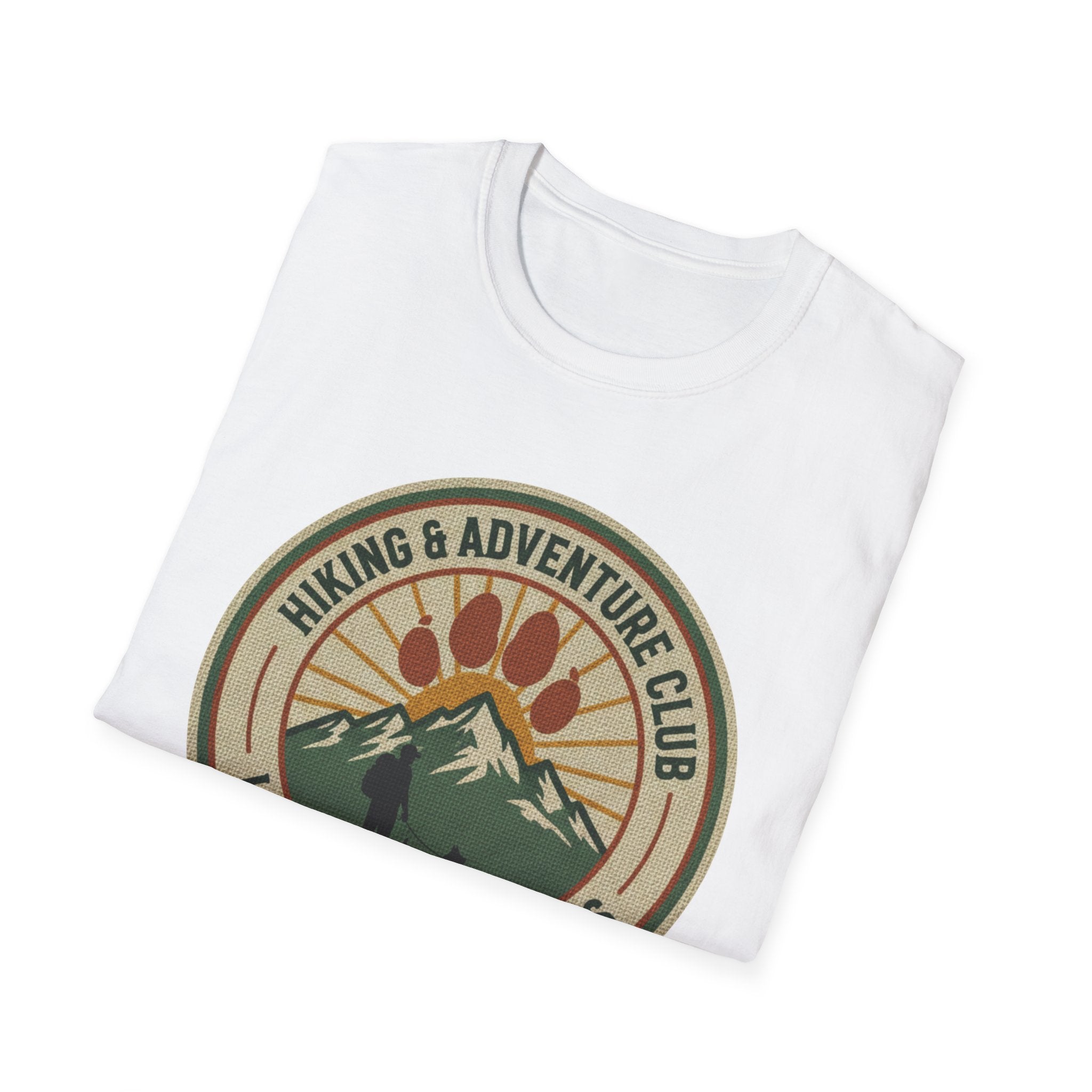 Hiking Adventure Paw Prints T-Shirt