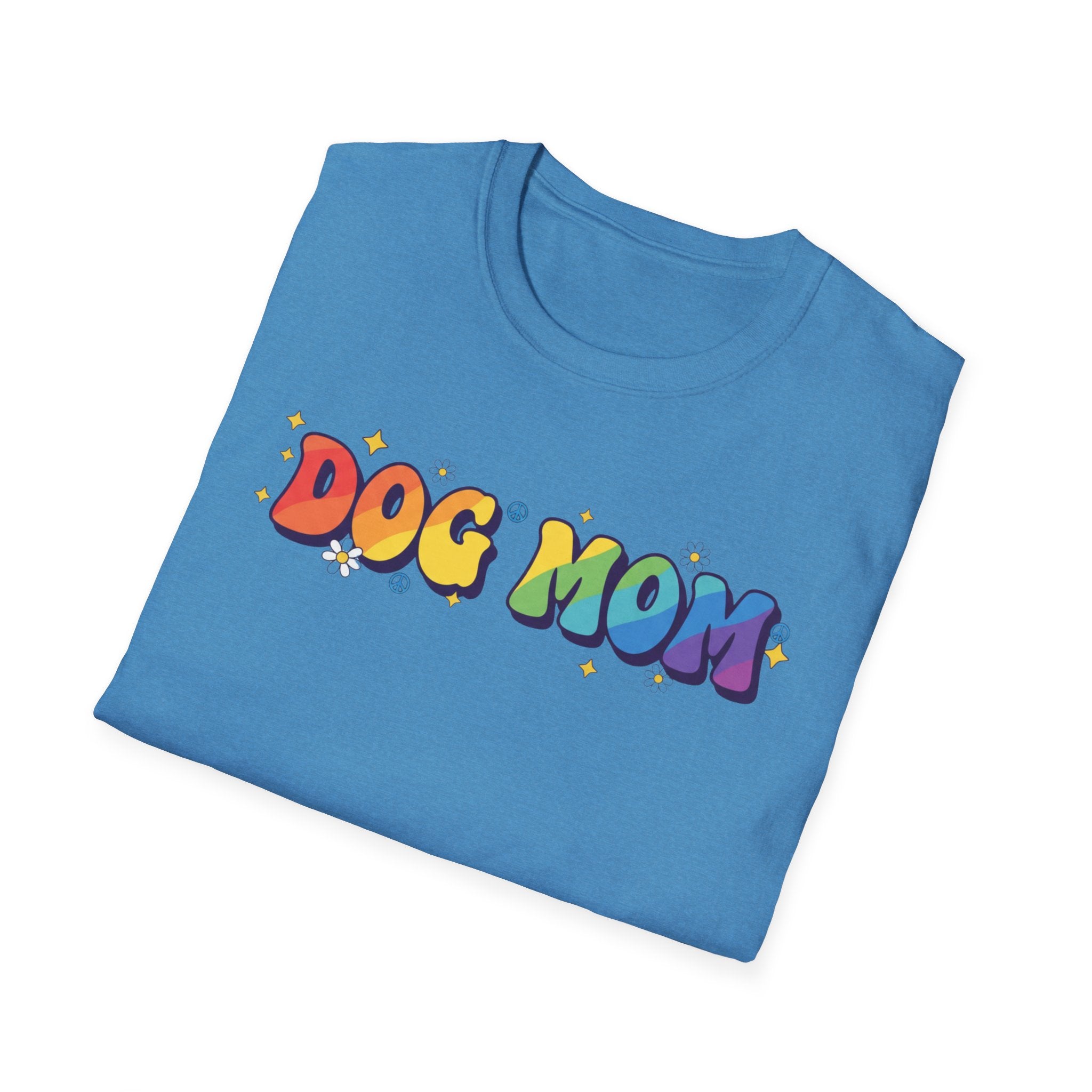 Dog Mom Rainbow T-Shirt