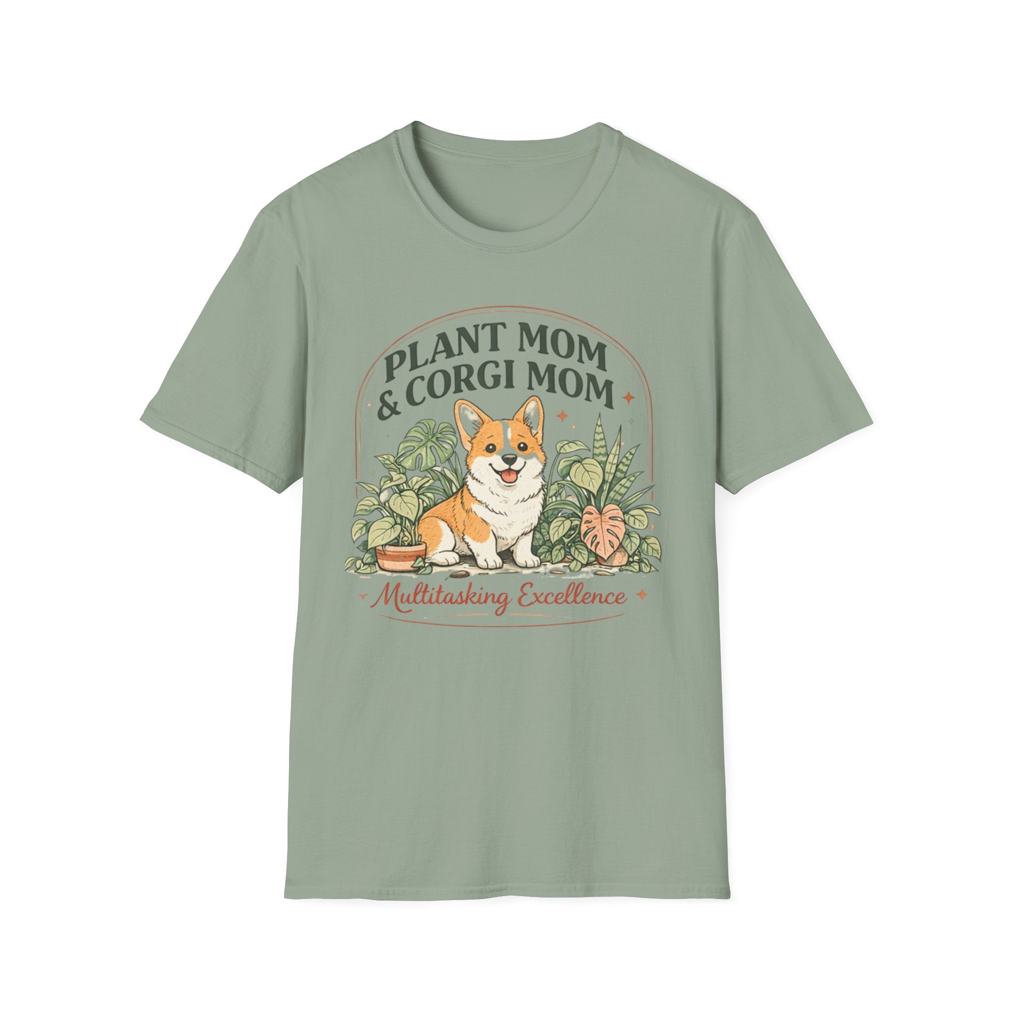 Plant Mom Corgi Mom T.-Shirt