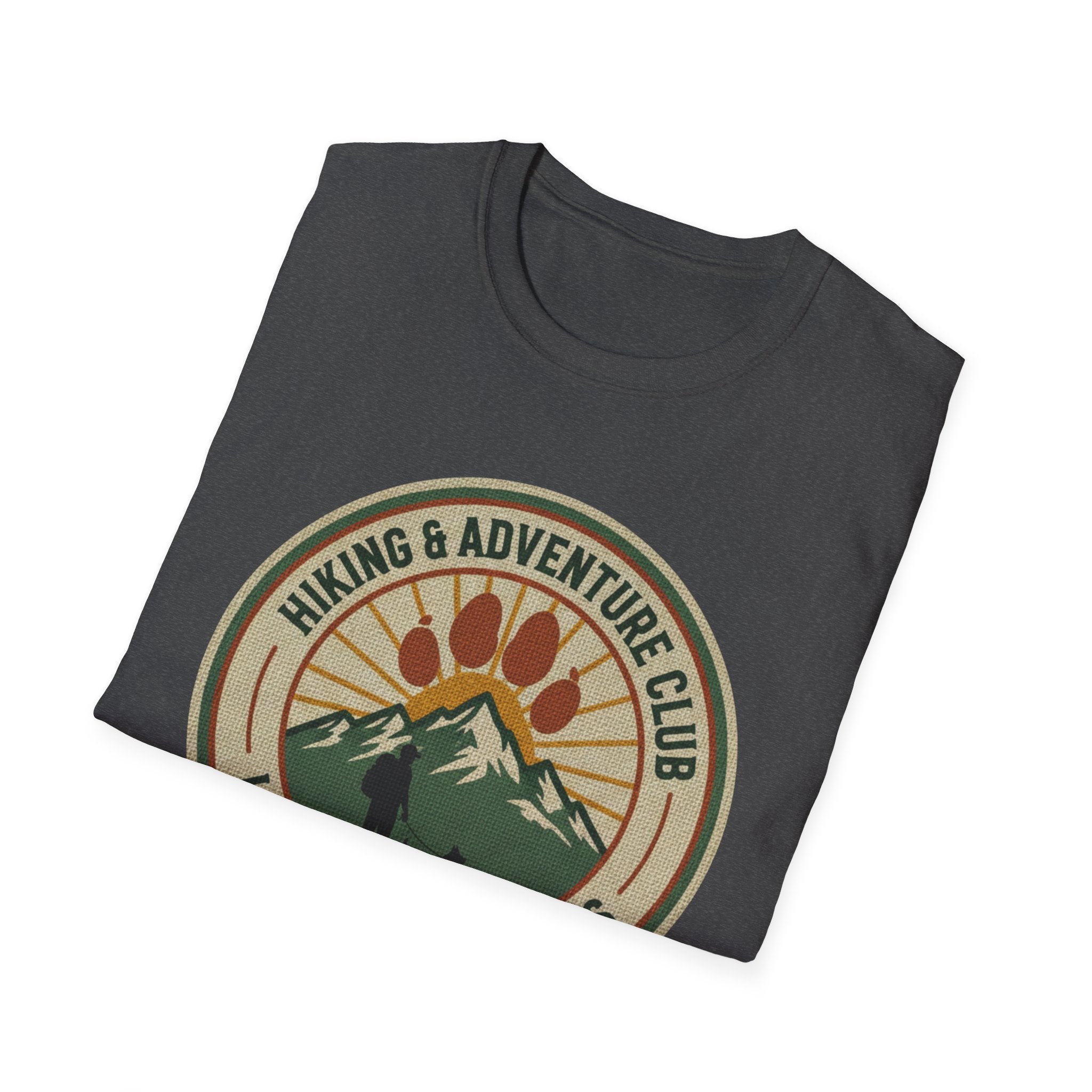 Hiking Adventure Paw Prints T-Shirt