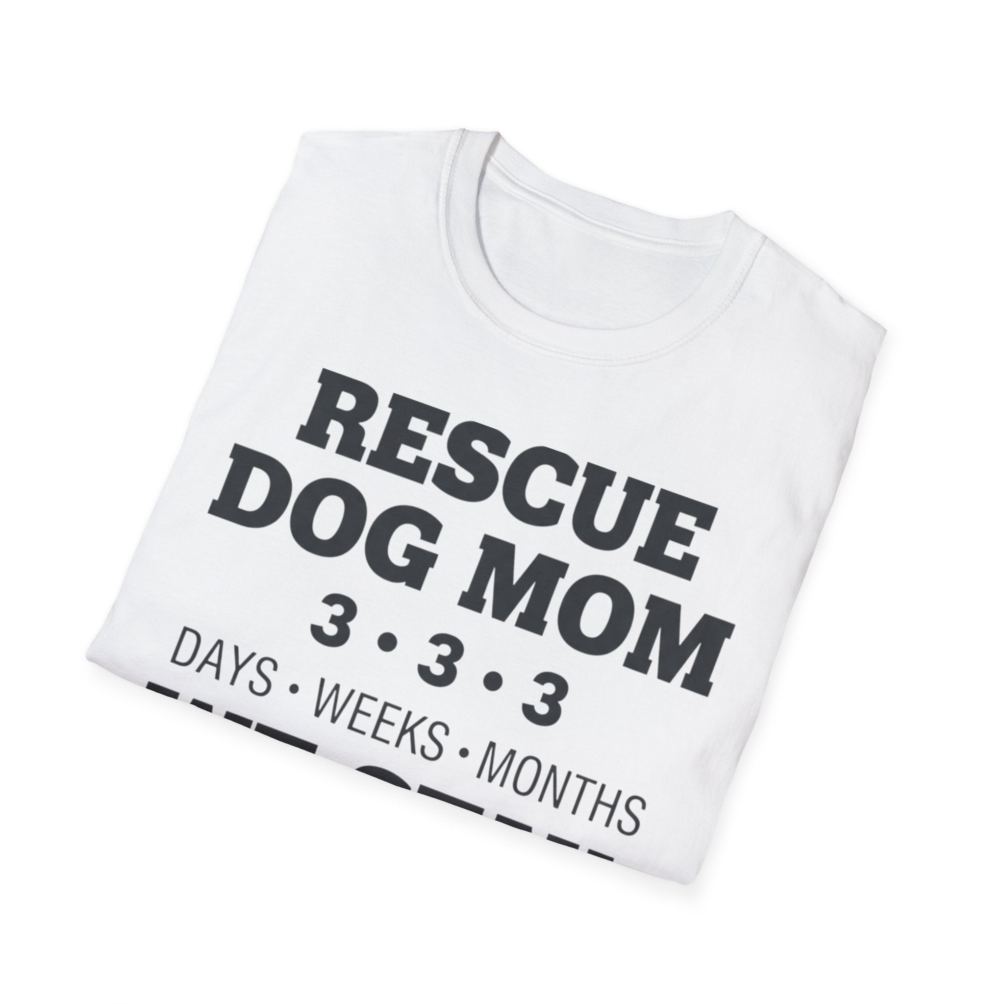Rescue Dog Mom T.-Shirt