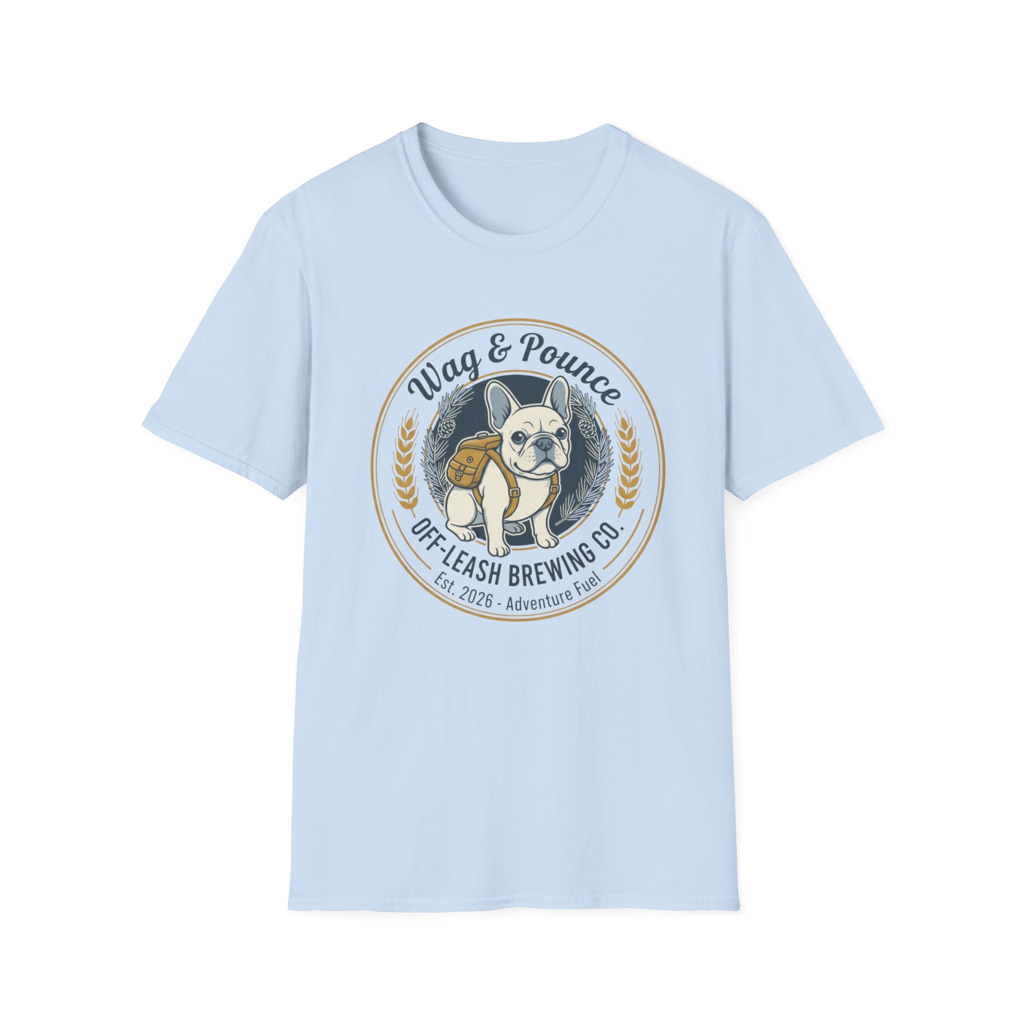 Frenchie Off Leash Brewing T-Shirt