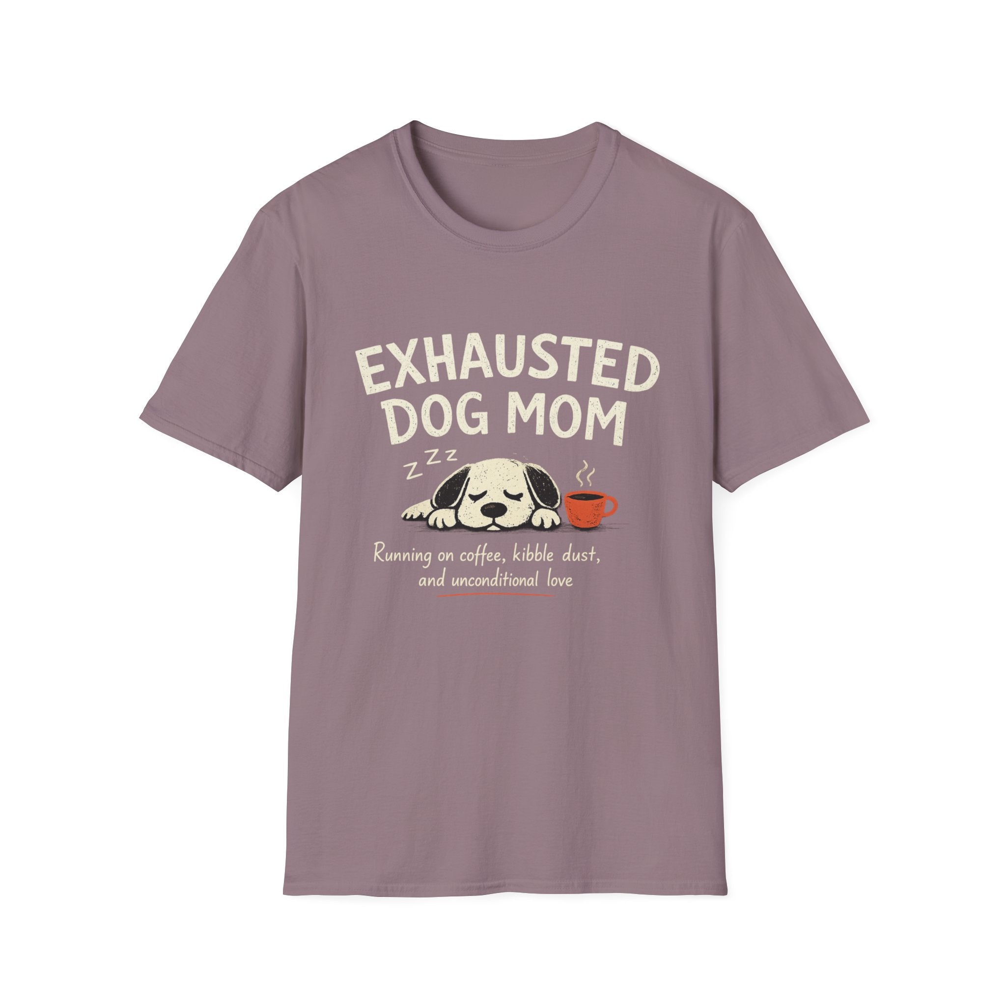 Exhausted Dog Mom T-Shirt