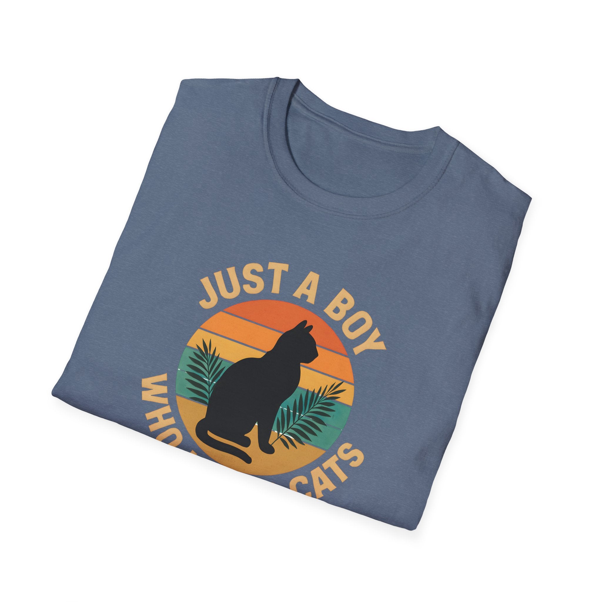 Just A Boy Who Loves Cats T-Shirt