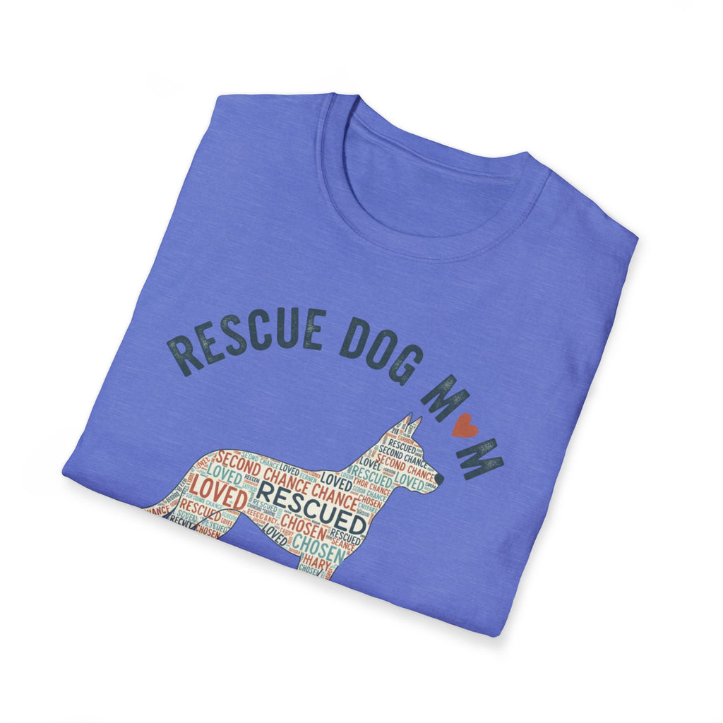 Rescue Dog Mom T-Shirt