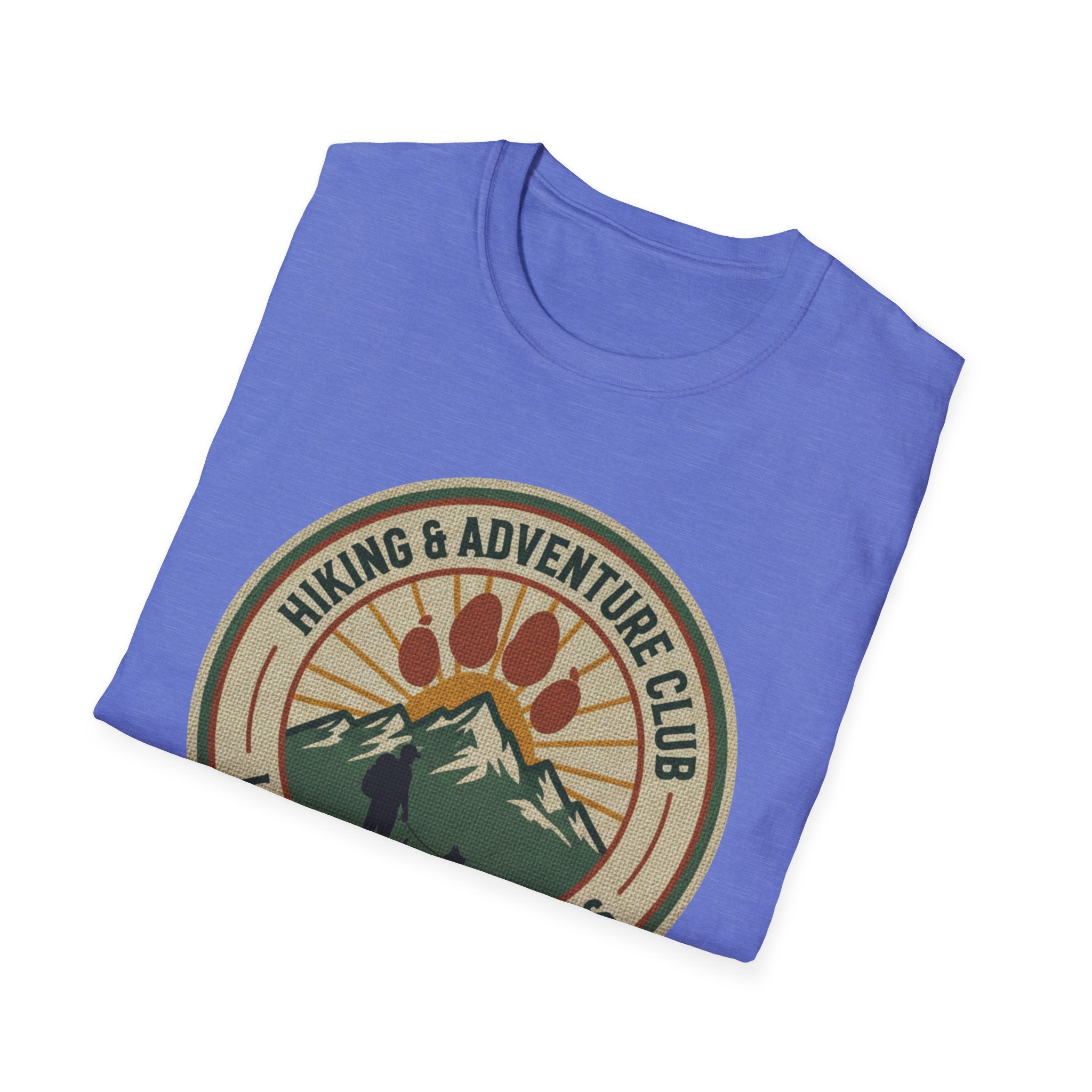 Hiking Adventure Paw Prints T-Shirt