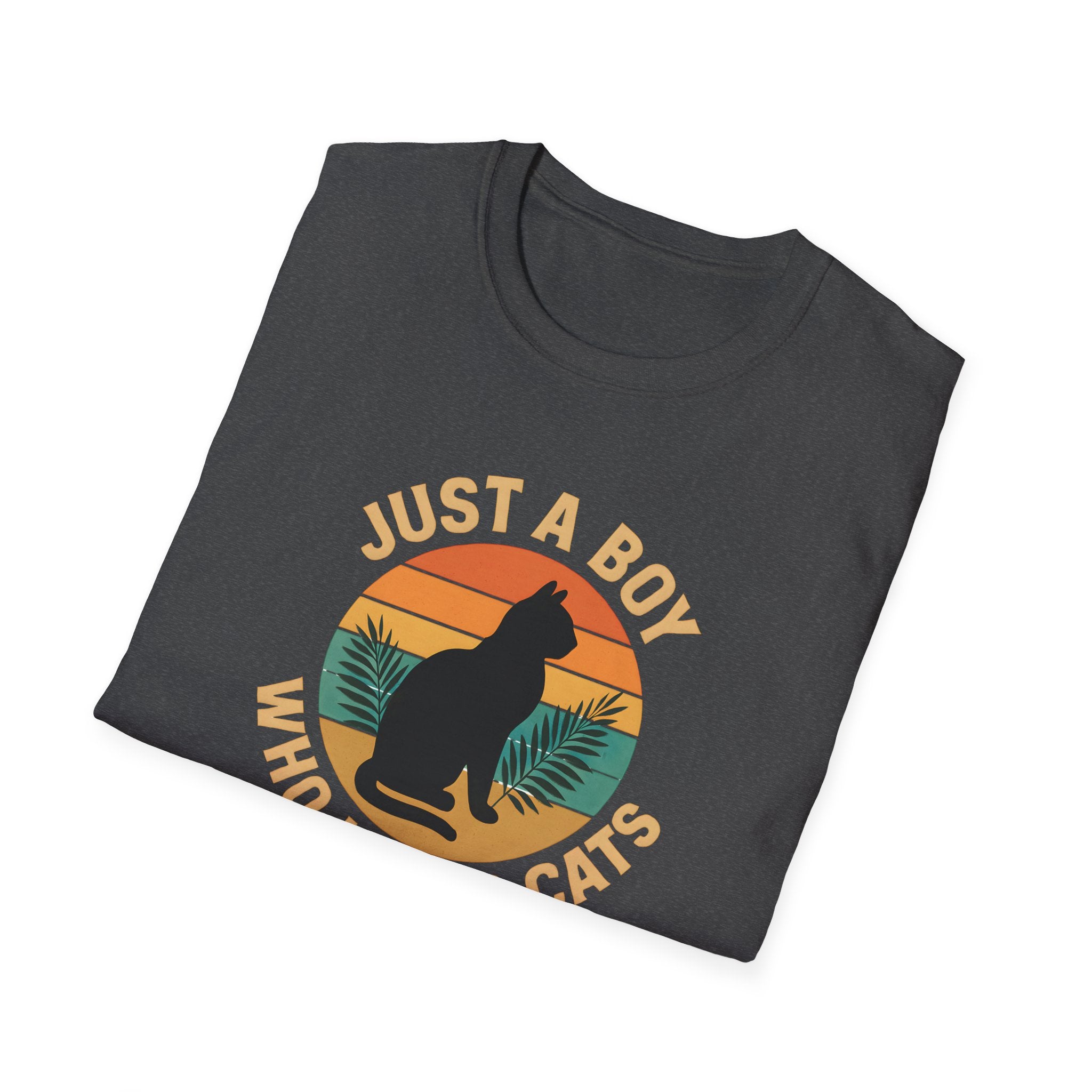 Just A Boy Who Loves Cats T-Shirt