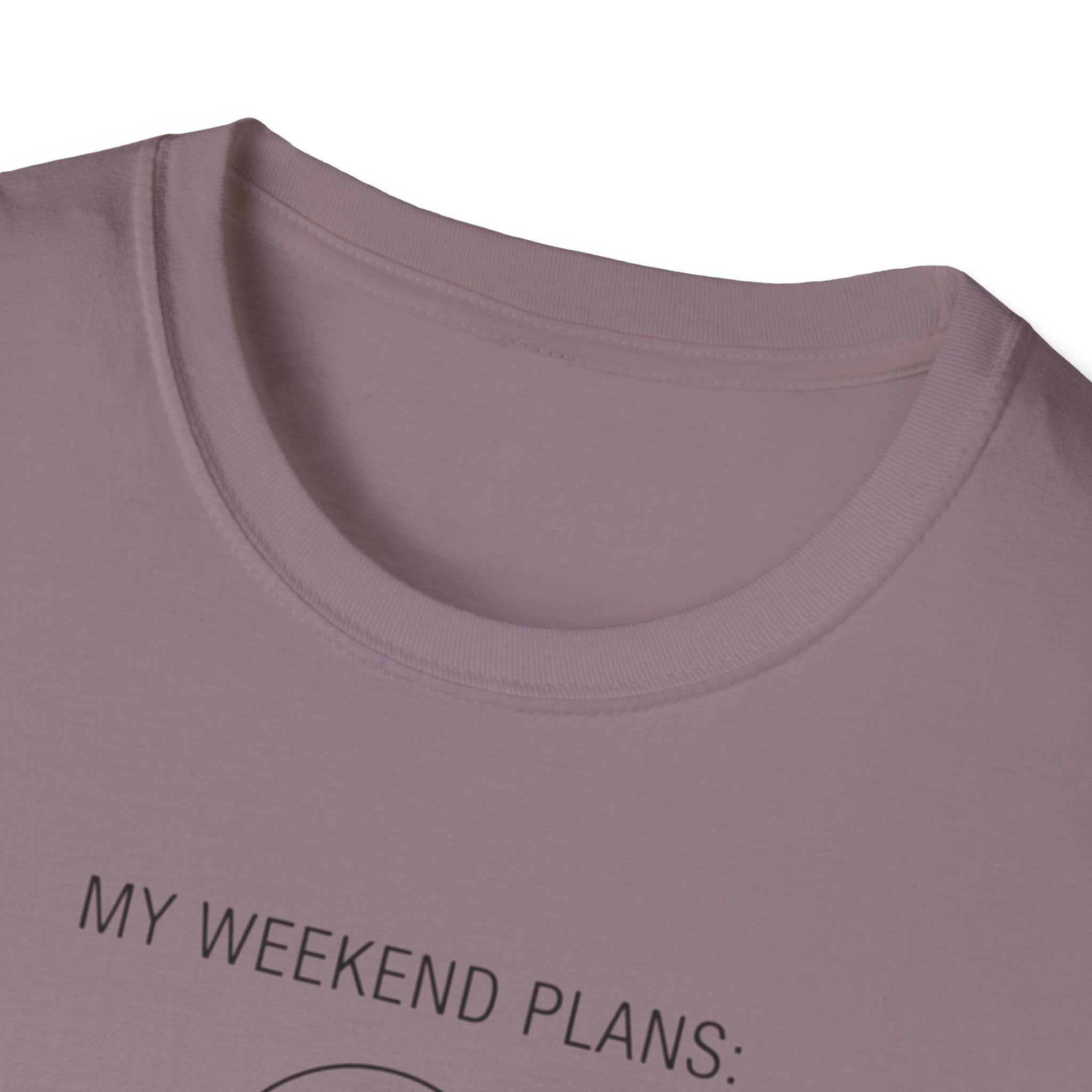 My Weekend Plans Cat T-Shirt