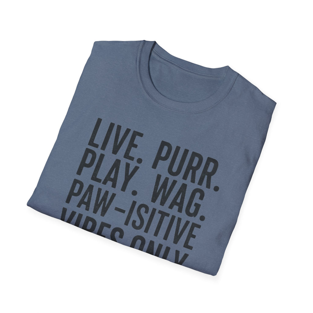 Live Purr Play Wag T-Shirt