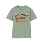 Dog Mom Wine Enthusiast T-Shirt