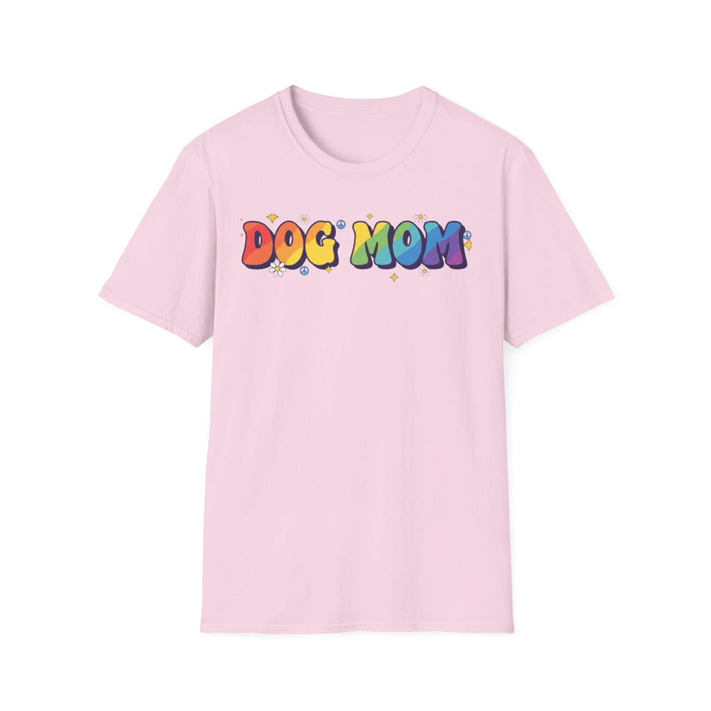 Rainbow Dog Mom T.-Shirt