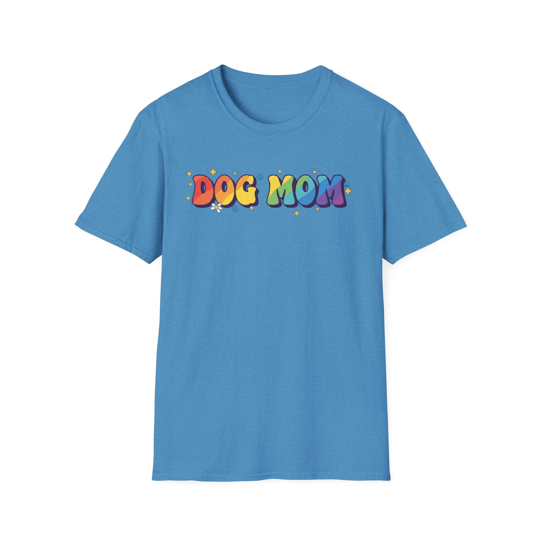 Dog Mom Rainbow T-Shirt
