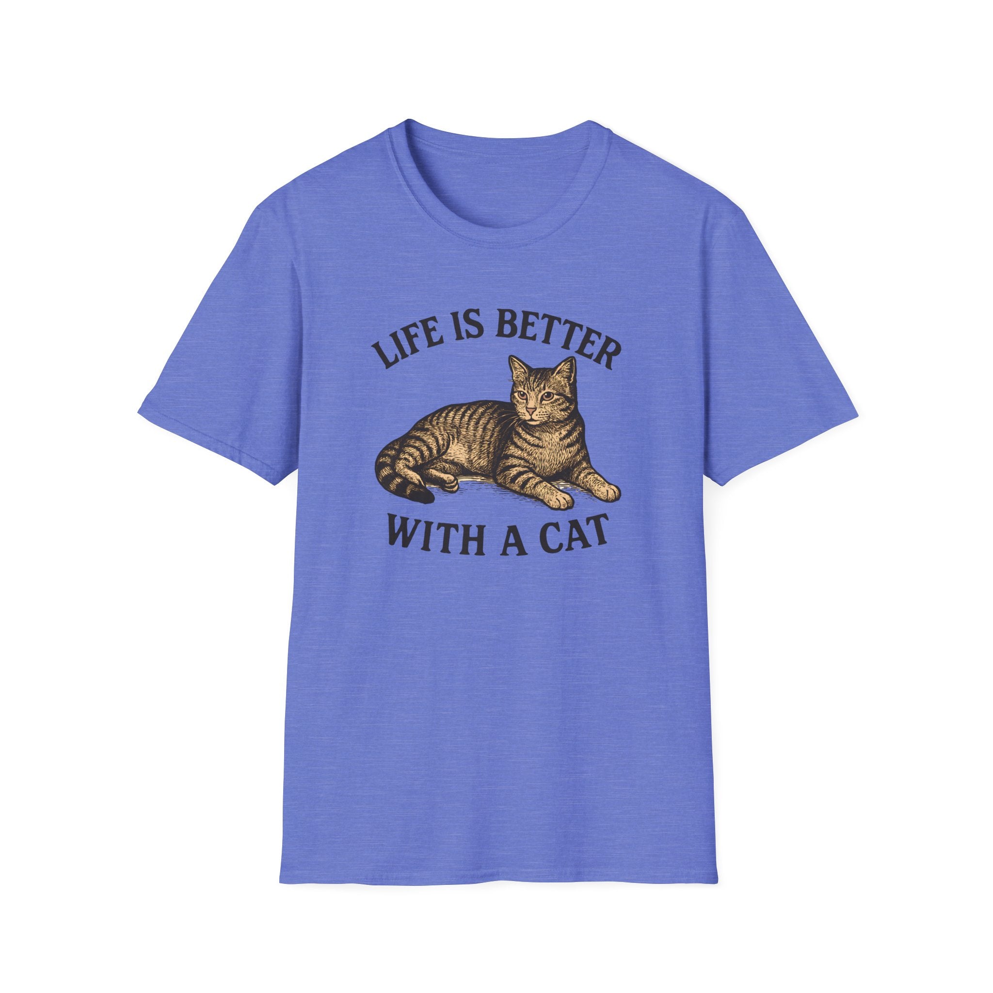 Life is Better With A Cat T-Shirt