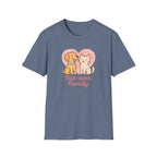 Dog and Cat Fur Ever Family T-Shirt