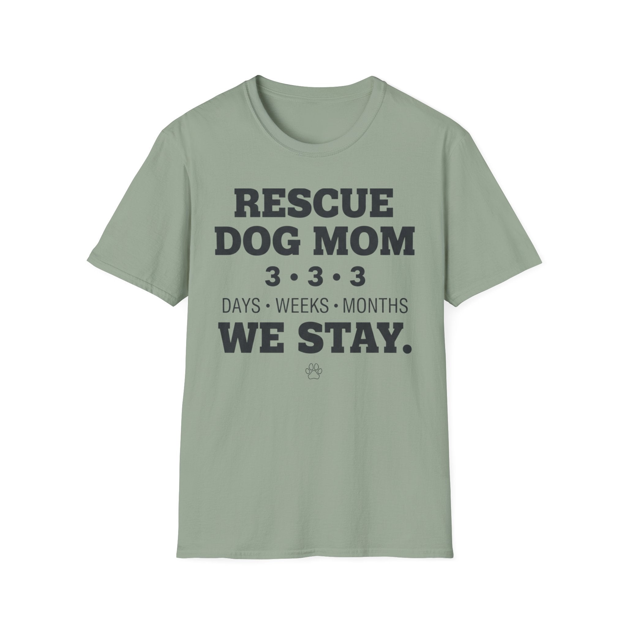 Rescue Dog Mom T.-Shirt