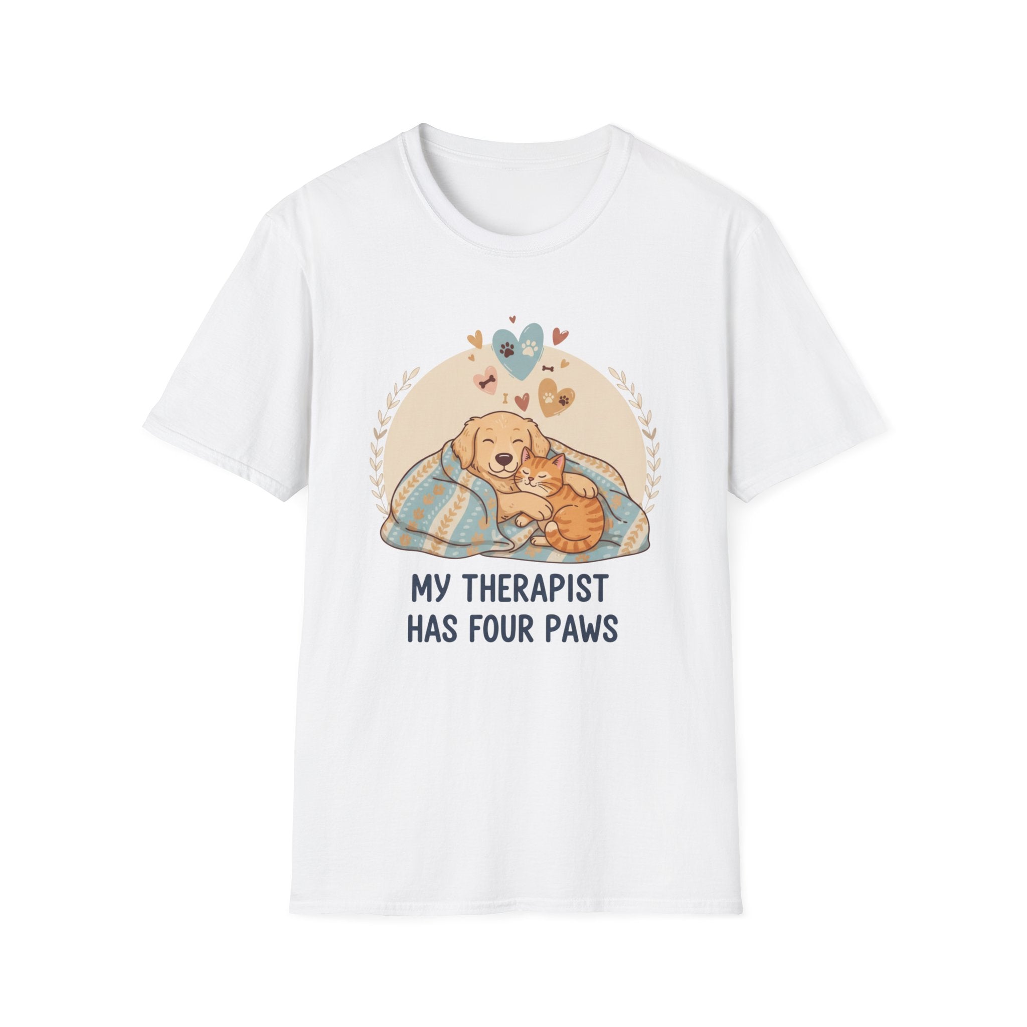 My Therapist Has 4 Paws T-Shirt